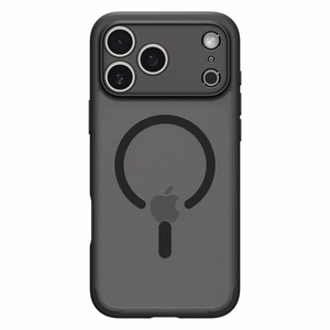 Spigen Ultra Hybrid Mag Чехол совместимый с MagSafe для iPhone 17 Pro Frost чёрный