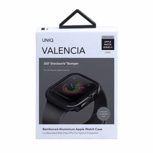 Чехол Uniq Valencia для Apple Watch 4 / 5 / 6 / SE 40 мм - серый