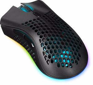 Defender GM-709L Warlock 52709 juhtmevaba hiir mängijatele RGB taustvalgustusega