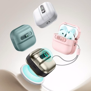 ESR Pulse Halolock MagSafe ümbris AirPods 4 jaoks, must