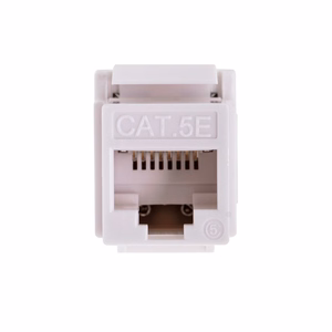 Alantec MKN-U5-1 juhtme ühenduspesa RJ45 valge