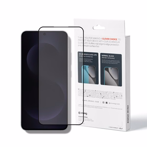 Crong 3D Armour Glass Lite kogu pinnaga liimuv karastatud klaasist ekraanikaitse Samsung Galaxy A36 / A37 / A56 / A57 / S24 FE / S25 FE telefonile