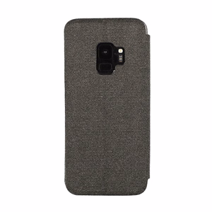 Чехол-книжка Vennus Cotton для Samsung Galaxy A6 Plus 2018 чёрный