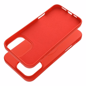 SILICONE MAG ÜMBRIS (big hole) compatible with MagSafe jaoks IPHONE 16 Pro Max punane