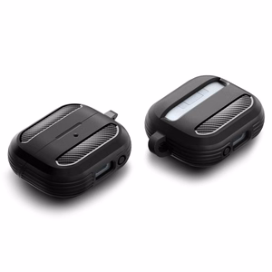 Spigen Rugged Armor Samsung Galaxy Buds 3 / 3 Pro Ümbris - must