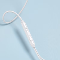 Dudao X3C In-Ear Juhtmega USB-C Kõrvaklapid 1.2m - valge