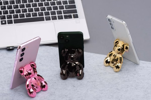 Phone stand BEAR - stick-on - must