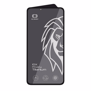 Закалённое стекло Tel Protect 10X Privacy Titanium для iPhone 13 Pro Max