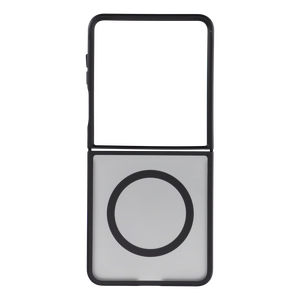 Must MagSafe-toega 4sF-S Acrylic ümbris Samsung Galaxy Z Flip8 mudelile