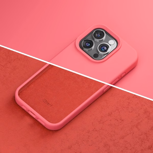 Etteri Silicone ümbris jaoks iPhone 12 / 12 Pro 6,1" raspberry