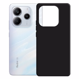 3mk Silicone Ümbris jaoks Xiaomi Redmi Note 14 5G - must