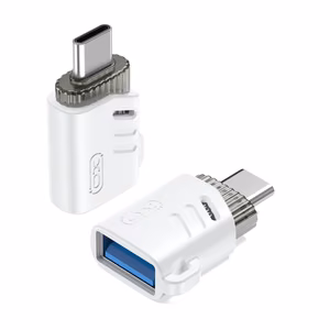XO adapter NB256B OTG USB - USB-C valge