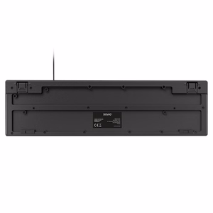 Savio KB-01 klaviatuur kodu/kontor USB QWERTY US English must