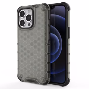 Honeycomb Case soomuskaitse TPU kaitsekattega iPhone 13 Pro jaoks must