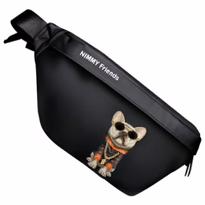 Nimmy Crossbody Glasses Cool Dog Shoulder Bag - Must