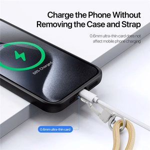 DUX DUCIS Plaz - cross-body phone strap - kollane