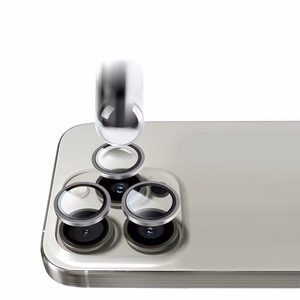 Tel Protect Titanium Lens 99% AR läbipaistvad karastatud kaitseklaasid Apple iPhone 18 Pro / 18 Pro Max kaameraläätsedele (3 tk)