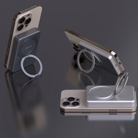 Dudao K28 10000mAh PD 22.5W MagSafe Powerbank metallist korpuse ja rõngaga - Hall