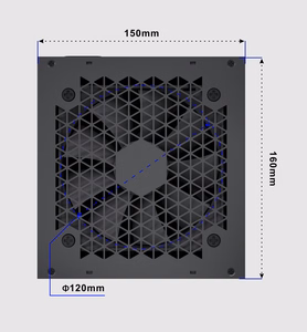 Gembird CCC-PSUGOLD-1000W Power supply unit Fornax Power 1000W active PFC 12cm fan 80+kuldne