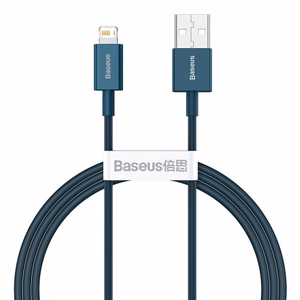 Baseus cable Superior USB - Lightning 1,0 m 2,4A sinine