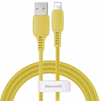 USB Kaabel Baseus "Colorful" Kollane "Lightning" 120cm