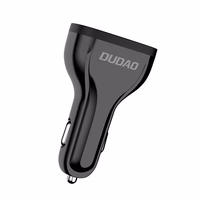 Dudao car laadija quick charge Quick Charge 3.0 QC3.0 2.4A 18W 3x USB valge (R7S valge)