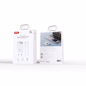 XO seinalaadija CE20 PD 30W 1x USB-C valge
