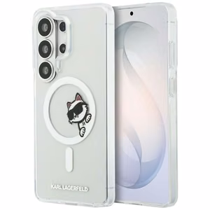 Karl Lagerfeld IML Peekaboo Choupette ümbris seadmele Samsung Galaxy S26 Ultra, MagSafe'iga, läbipaistev