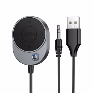 Wireless car receiver Hoco AUX Bluetooth with kaabel Jack 3,5 mm E150 metal hall