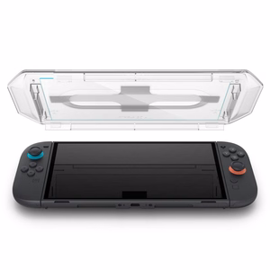 Spigen Glas.Tr ”EZ FIT” Karastatud klaas 2-pack jaoks Nintendo Switch 2 - Läbipaistev