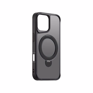 Etteri Matt Mag Ring Чехол для iPhone 17 Pro Max чёрный