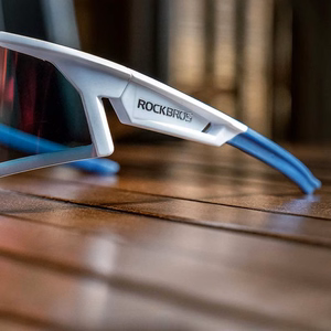 Rockbros SP297 polariseerivad rattaprillid - valge