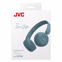 JVC HA-S59W Headset Wired & Wireless Head-band Music/Everyday Bluetooth sinine