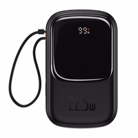 Baseus Akupank 20000mAh Qpow Pro - USB + Type C - PD 22,5W with Type C kaabel (PPQD060301) must