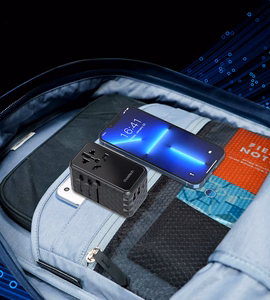 Choetech PD6028 EU / US / AUS / UK travel adapter 2x USB-C 2x USB-A 100W - must