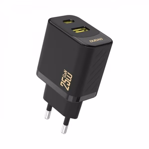 Laadija Dudao GaN A26T must 25W (PD / QC3.0)
