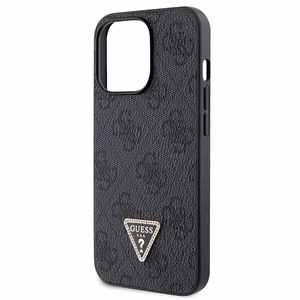 Guess GUHCP13LP4TDSCPK Ümbris jaoks iPhone 13 Pro / 13 - must Crossbody 4G Metal Logo