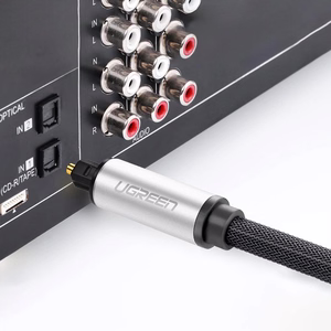 Ugreen AV108 10540 optiline Toslink/SPDIF kaabel 2m - hall
