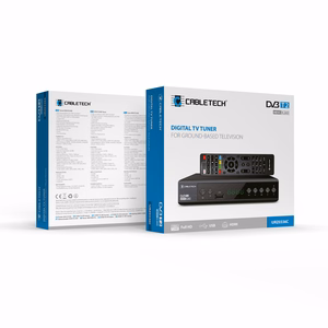 Cabletech URZ0336C – DVB-T2 H.265/HEVC digitaalse maapealse televisiooni vastuvõtja