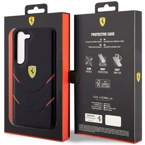 Ferrari FEHCS23SPBAK S23 S911 black/black hardcase Hot Stamp Lines