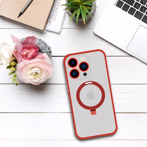 Tel Protect Magical Magsafe Alus Ümbris jaoks Iphone 15 Pro punane