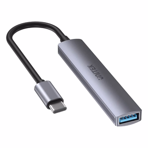 Unitek H1208B USB-C jaotur / 3x USB-A 2.0, USB-A 3.0