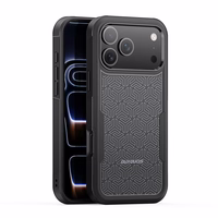 Ümbris Dux Ducis Shld Apple iPhone 17 Pro Max must (Triangle Pattern)