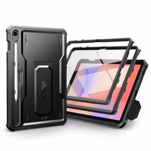 Tech-Protect Kevlar Pro ümbris Samsung Galaxy Tab S9 jaoks - must