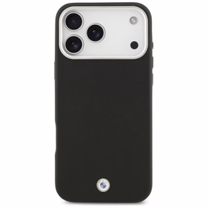 BMW Sign Full Wrapped Metal MagSafe Ümbris jaoks iPhone 17 Pro Max - must