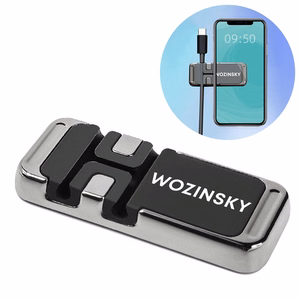 Wozinsky Magnetic Phone Holder with Cable Organizer (WMCDO-B1)