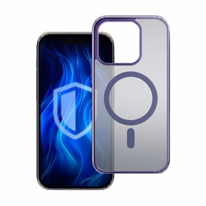3mk Frosty MagCase lilla Ümbris jaoks Apple iPhone 15 Pro - lilla