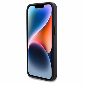 Ferrari Leather Stitched Lines ümbris jaoks iPhone 15 Pro Max - punane