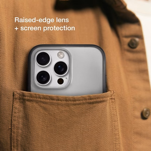 Incase Slim Case MagSafe'i toega ümbris iPhone 16 Pro Maxile, must ja poolläbipaistev