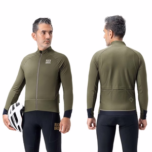 Rockbros YDWT014 Winter Fleece Double Layer Cycling Jacket Size M - Green